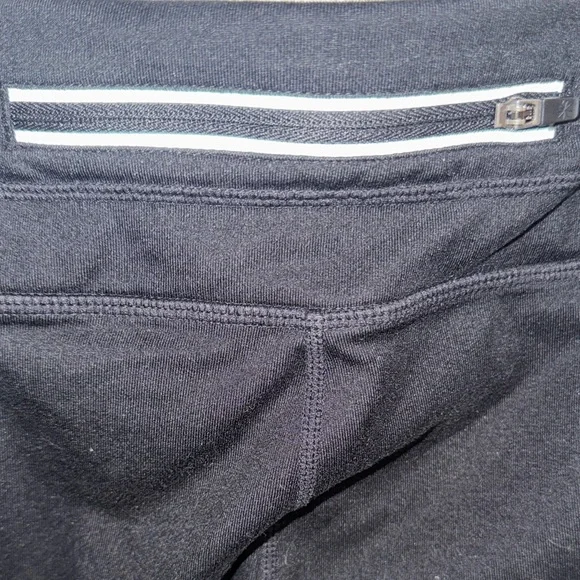 Athleta Black Cropped Leggings - Picture 5 of 6